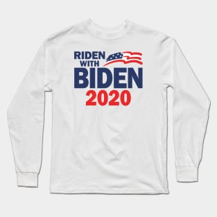 Riden With Biden 2020 Long Sleeve T-Shirt